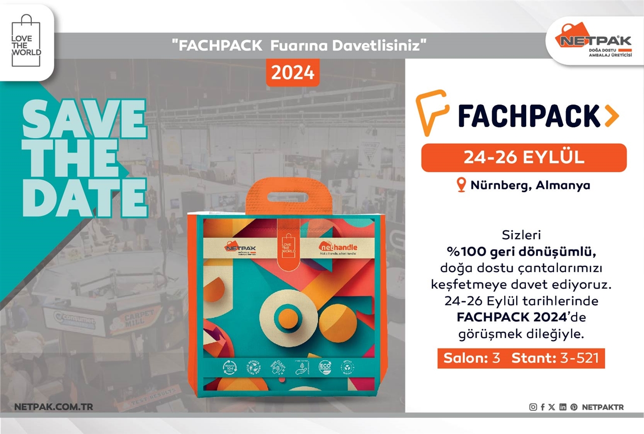 FACHPACK 2024’e Davet Ediyoruz.