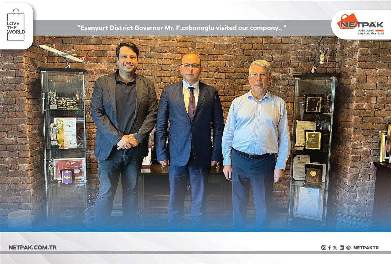 Esenyurt District Governor Mr. Fatih Çobanoğlu visited our company.