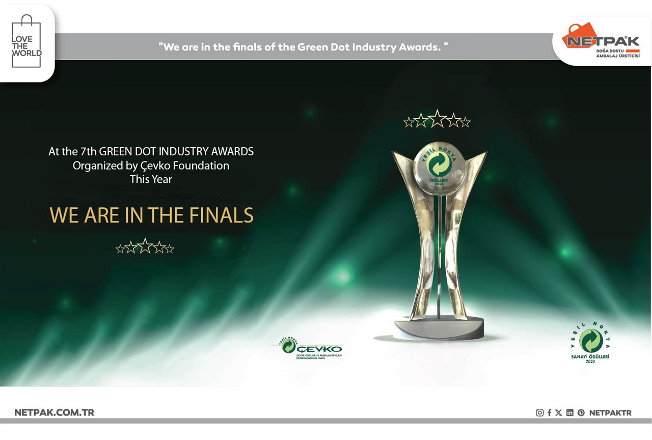 Netpak Packaging is in the Finals at the GREEN DOT INDUSTRY AWARDS!